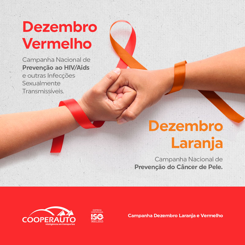 Campanha Dezembro Laranja E Vermelho Cooperauto